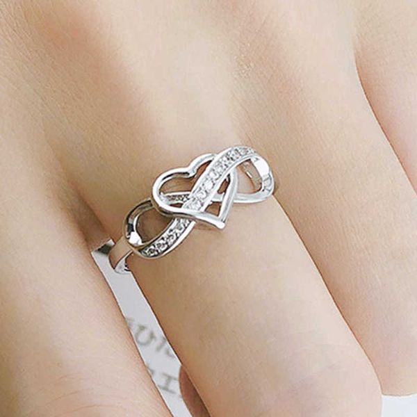 band rings endless love heart rings for women fashion zircon white gold plated massive proposal ring wholesale bride jewelry r230822, Silver
band rings endless love heart rings for women fashion zircon white gold plated massive proposal ring wholesale bride jewelry r230822, Silver
