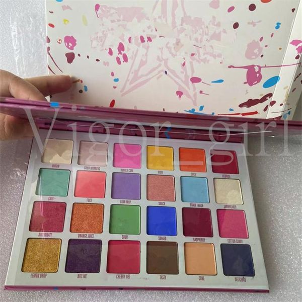 

original quality 24 colors eye shadow five star brand eyeshadow palette girl make up palettes matte beauty color eye cosmetics8916113