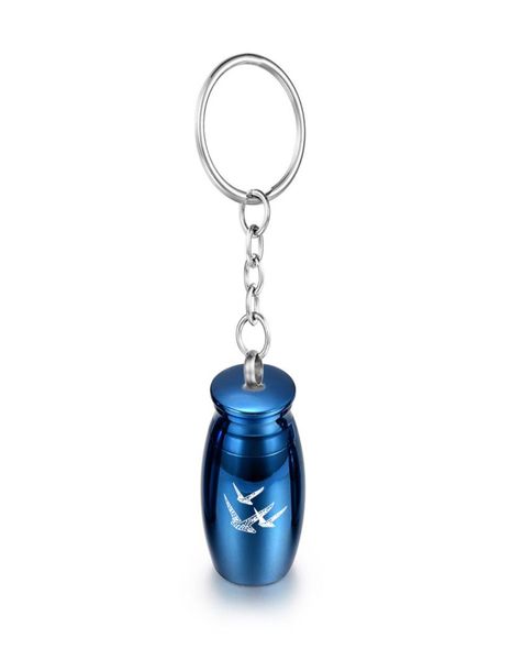 16x25mm cremation urn keychain for ashes pethuman engraved with birds aluminum alloy memorial urns keepsake4519029, Silver
16x25mm cremation urn keychain for ashes pethuman engraved with birds aluminum alloy memorial urns keepsake4519029, Silver