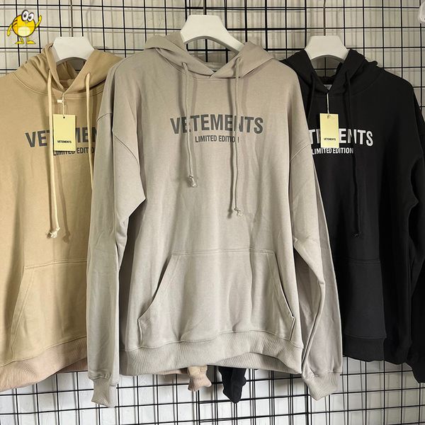 men's hoodies sweatshirts oversized vetements hooded men woman 23fw casual fashion vtm pullover simple letter 230821, Black
men's hoodies sweatshirts oversized vetements hooded men woman 23fw casual fashion vtm pullover simple letter 230821, Black