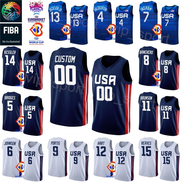 print 23 world cup basketball us jersey national team 13 jaren jackson jr. 4 tyrese haliburton 9 bobby portis 5 mikal bridges 14 walker kess, Black
print 23 world cup basketball us jersey national team 13 jaren jackson jr. 4 tyrese haliburton 9 bobby portis 5 mikal bridges 14 walker kess, Black