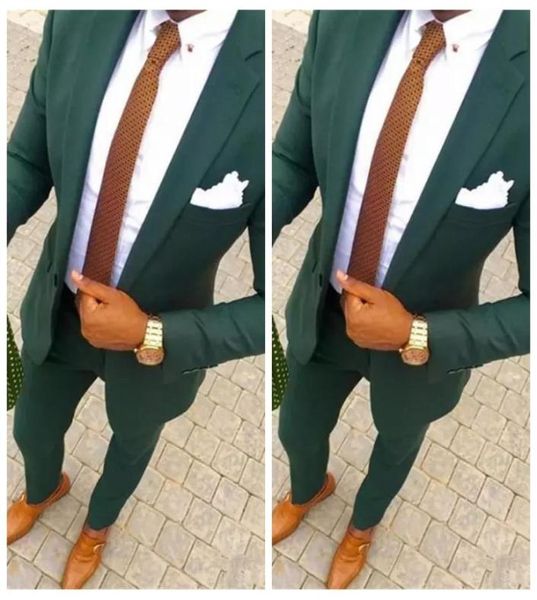 2019 hunter green wedding men suits two piece groom tuxedos notched lapel trim fit men party suit custom business formal wear jac6762874, Black;gray
2019 hunter green wedding men suits two piece groom tuxedos notched lapel trim fit men party suit custom business formal wear jac6762874, Black;gray