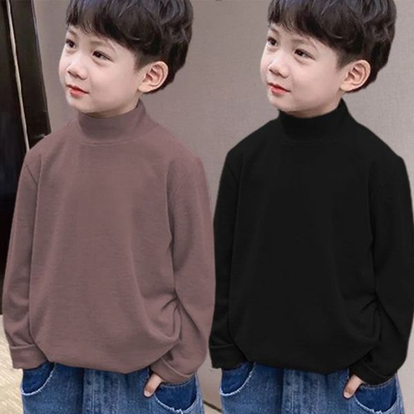 family matching outfits han 2023 fall and winter models children's bottoming shirt warm longsleeved tshirt thickened boys halfhigh neck, Blue
family matching outfits han 2023 fall and winter models children's bottoming shirt warm longsleeved tshirt thickened boys halfhigh neck, Blue