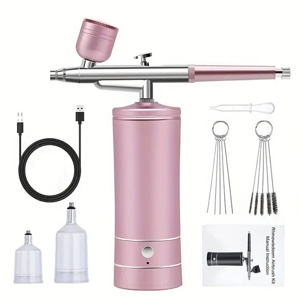 1 set air compressor kit airbrush sprayer gun nail manicure makeup diy painting tattoo craft cake nano mist sprayer
1 set air compressor kit airbrush sprayer gun nail manicure makeup diy painting tattoo craft cake nano mist sprayer
