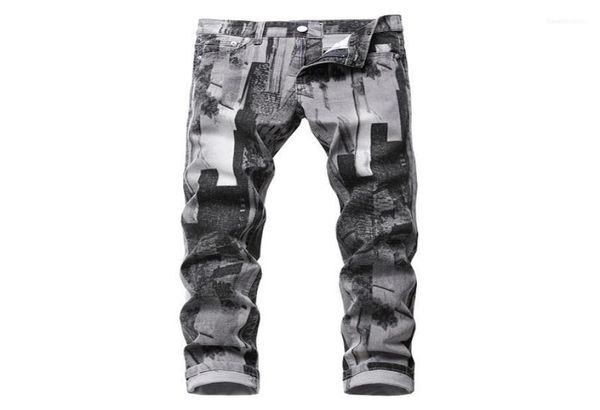 men039s jeans fashion gray pattern printed slim traight stretch denim pants9684974, Blue
men039s jeans fashion gray pattern printed slim traight stretch denim pants9684974, Blue