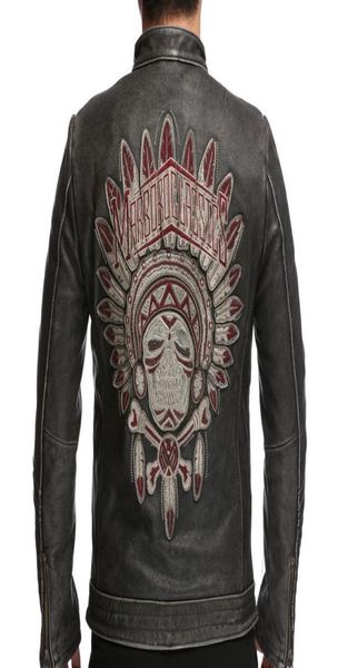 limited edition fashion embroidery genuine leather jackets stand collar vintage marbobo classic motorcycle leather jackets9594730, Black
limited edition fashion embroidery genuine leather jackets stand collar vintage marbobo classic motorcycle leather jackets9594730, Black