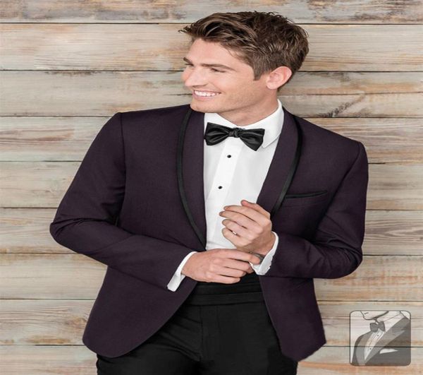 dark purple tuxedos slim fit mens wedding suits one button groom wear two pieces formal suitjacketpantsbow tie4084866, Black;gray
dark purple tuxedos slim fit mens wedding suits one button groom wear two pieces formal suitjacketpantsbow tie4084866, Black;gray