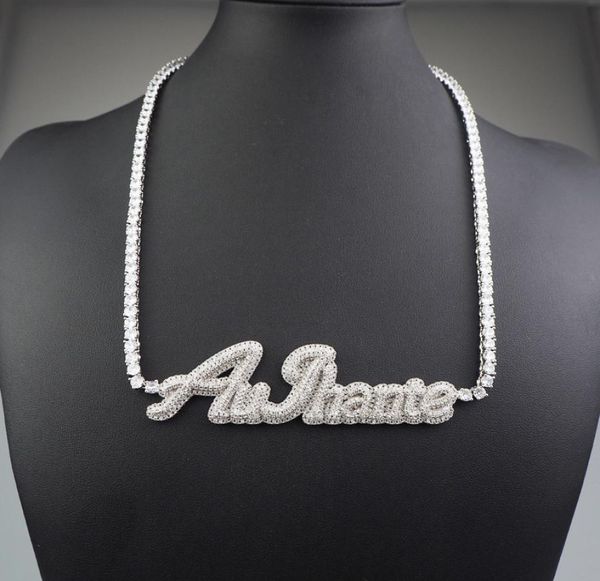 custom name cursive letter tennis chain necklace for women micro pave pendant solid back hip hop rock street jewelry4677566, Silver
custom name cursive letter tennis chain necklace for women micro pave pendant solid back hip hop rock street jewelry4677566, Silver