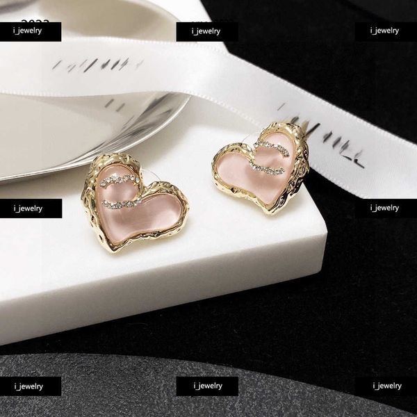 earrings designer for women uneven metal edges jewelry pink heart shaped jewelry decoration stud #including brand box new arrival, Golden;silver
earrings designer for women uneven metal edges jewelry pink heart shaped jewelry decoration stud #including brand box new arrival, Golden;silver