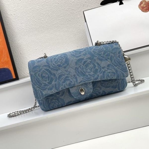 explosive shoulder bag denim canvas chain bag fashion embossed crossbody purse large capacity denim square fat bag two sizes
explosive shoulder bag denim canvas chain bag fashion embossed crossbody purse large capacity denim square fat bag two sizes