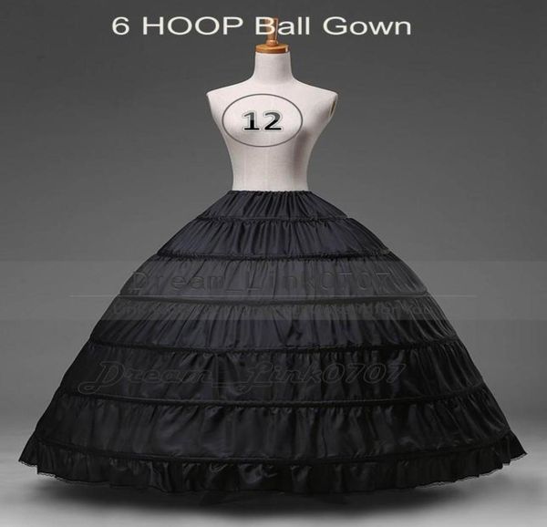 high quanlity 6 hoops black petticoats for ball gown wedding dresses bridal bustles crinolines 1397835, White
high quanlity 6 hoops black petticoats for ball gown wedding dresses bridal bustles crinolines 1397835, White