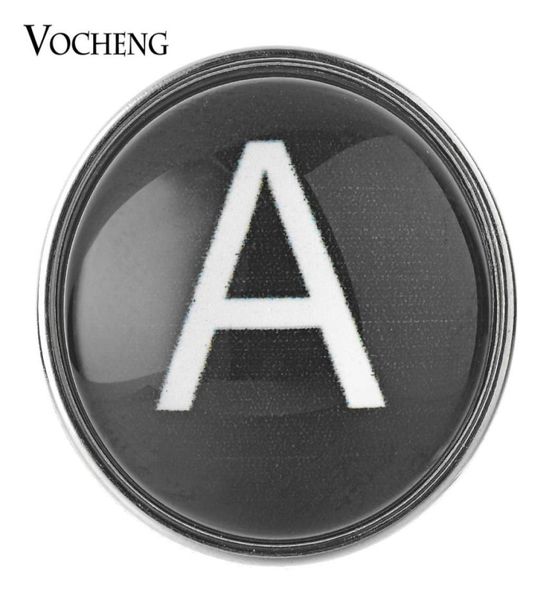 vocheng noosa black ginger snap jewelry 26 english letters 18mm copper metal glass button vn16193176638
vocheng noosa black ginger snap jewelry 26 english letters 18mm copper metal glass button vn16193176638