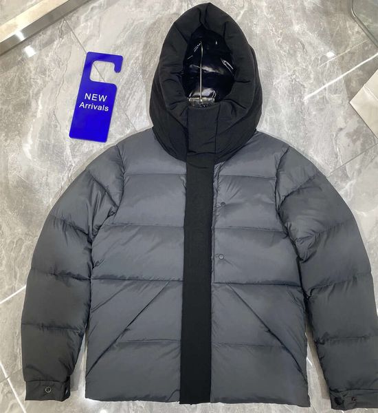 men down jacket with hoody madeir designer puffer snap-off hood parka coat winter warm outerwear, Black
men down jacket with hoody madeir designer puffer snap-off hood parka coat winter warm outerwear, Black