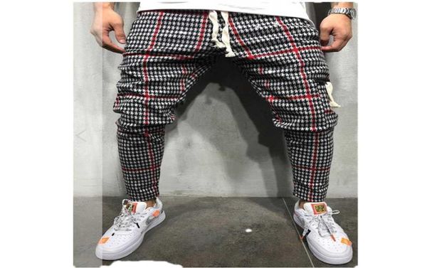 men plaid pants full length mens joggers causal harem pants streetwear hip hop slim fit trousers male cotton sweat2311830, Black
men plaid pants full length mens joggers causal harem pants streetwear hip hop slim fit trousers male cotton sweat2311830, Black