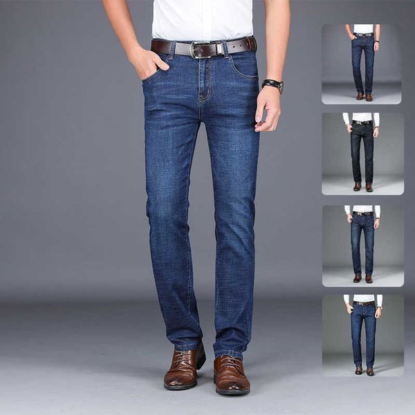 autumn and winter stretch jeans men's straight fit towel bottom jeans men's business mid rise jeans, Blue
autumn and winter stretch jeans men's straight fit towel bottom jeans men's business mid rise jeans, Blue