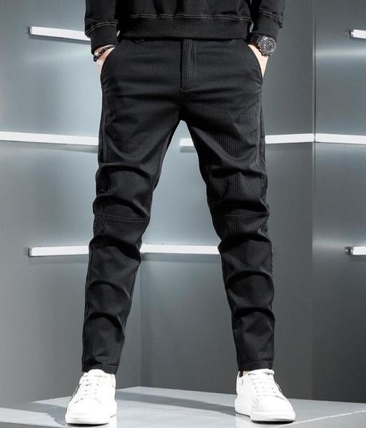 men039s pants autumn black casual men korean style fashion striped golf slim fit trousers1643776
men039s pants autumn black casual men korean style fashion striped golf slim fit trousers1643776