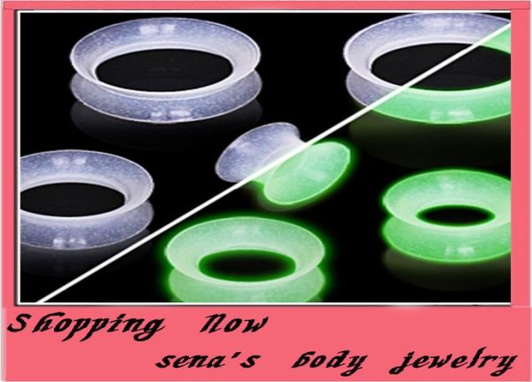 f23 glow in dark flesh tunnel 80pcslot soft silicone ear plug unique ear tunnel piercings ear tunnel body jewelry2360444, Silver
f23 glow in dark flesh tunnel 80pcslot soft silicone ear plug unique ear tunnel piercings ear tunnel body jewelry2360444, Silver