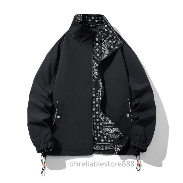 double sided spring and autumn jackets for men's fashion trends, standing collar casual jackets, new outdoor sports baseball jackets, m, Black;brown
double sided spring and autumn jackets for men's fashion trends, standing collar casual jackets, new outdoor sports baseball jackets, m, Black;brown
