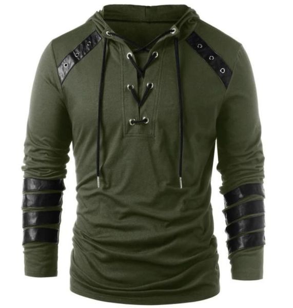 hoodie sweatshirt men winter drawstring vintage slim leather patchwork long sleeve hooded sweatshirts for male91815661027883, Black
hoodie sweatshirt men winter drawstring vintage slim leather patchwork long sleeve hooded sweatshirts for male91815661027883, Black