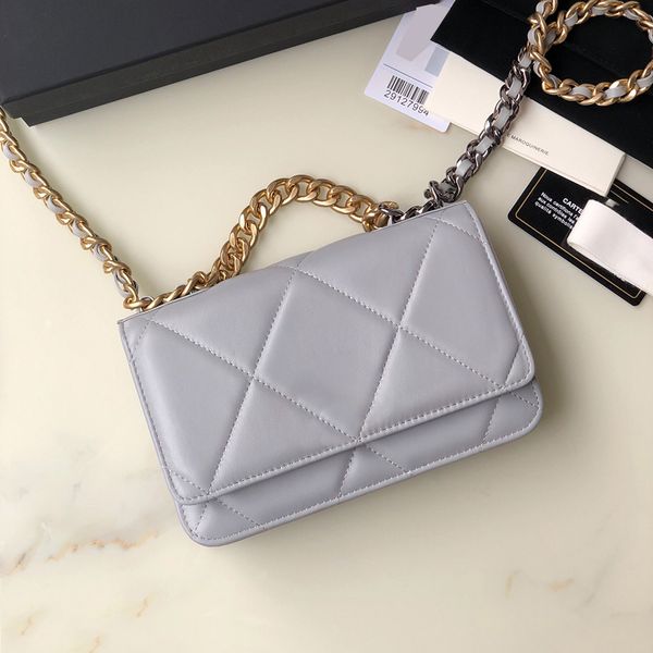 

Women Fashion Designer Bag Classic Lozenge Shoulder Bags Interior Zipper Pocket Handbag Solid Color Letter Crossbody Bags Multi Occasion Use 19 woc, Top5-19*11.5*4cm