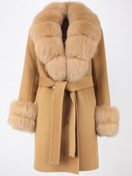 womens fur faux oftbuy fashion winter jacket women real coat natural wool blends cashmere double breasted belt overcoat streetwear 230822, Black
womens fur faux oftbuy fashion winter jacket women real coat natural wool blends cashmere double breasted belt overcoat streetwear 230822, Black