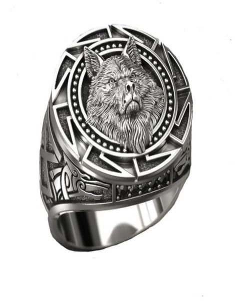 viking warrior wolf head rings for men punk jewelry retro wolf totem male silver color ring hip hop finger bands gc8947800298
viking warrior wolf head rings for men punk jewelry retro wolf totem male silver color ring hip hop finger bands gc8947800298