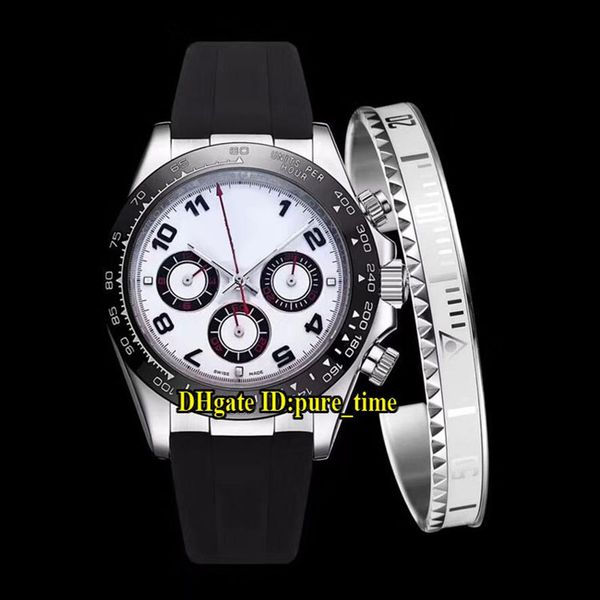 7 color 116509 white dial asian 2813 automatic mens watch black bezel sapphire glass rubber strap gents new watches with gift brac209s, Slivery;brown
7 color 116509 white dial asian 2813 automatic mens watch black bezel sapphire glass rubber strap gents new watches with gift brac209s, Slivery;brown