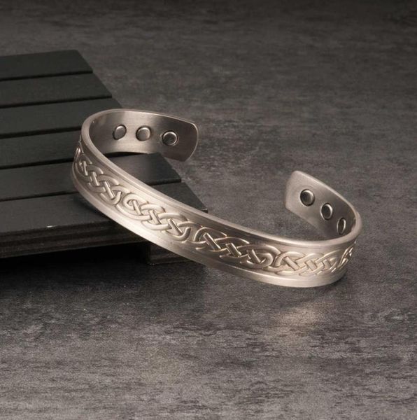 vinterly viking bracelets men pure copper adjustable cuff bracelet energy wrist band magnetic bracelets bangles for arthritis q0713645182, Black
vinterly viking bracelets men pure copper adjustable cuff bracelet energy wrist band magnetic bracelets bangles for arthritis q0713645182, Black