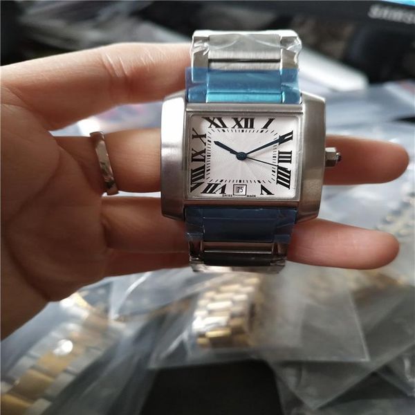 new fashion man watch silver case white dial male female watch quartz watches 054 234s, Slivery;brown
new fashion man watch silver case white dial male female watch quartz watches 054 234s, Slivery;brown