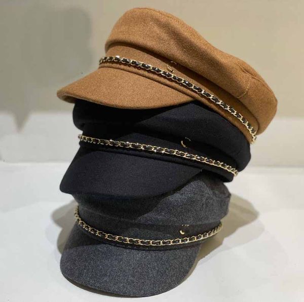 fashion double letter wool hat shade military octagonal hat autumn winter retro outdoor travel beret female english style cap, Blue;gray
fashion double letter wool hat shade military octagonal hat autumn winter retro outdoor travel beret female english style cap, Blue;gray