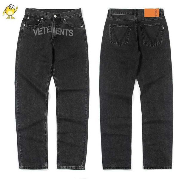 jeans quality vetements pants letter washed buttons pocket woman spring autumn trousers oqyi, Blue
jeans quality vetements pants letter washed buttons pocket woman spring autumn trousers oqyi, Blue