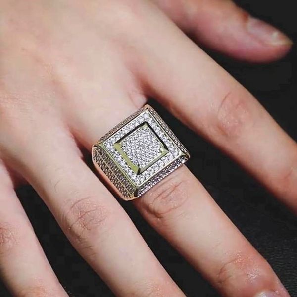 luxury hiphop jewelry square diamond ring designer for man party 14k gold full aaa cubic zirconia copper bling mans rings south american fri, Golden;silver
luxury hiphop jewelry square diamond ring designer for man party 14k gold full aaa cubic zirconia copper bling mans rings south american fri, Golden;silver