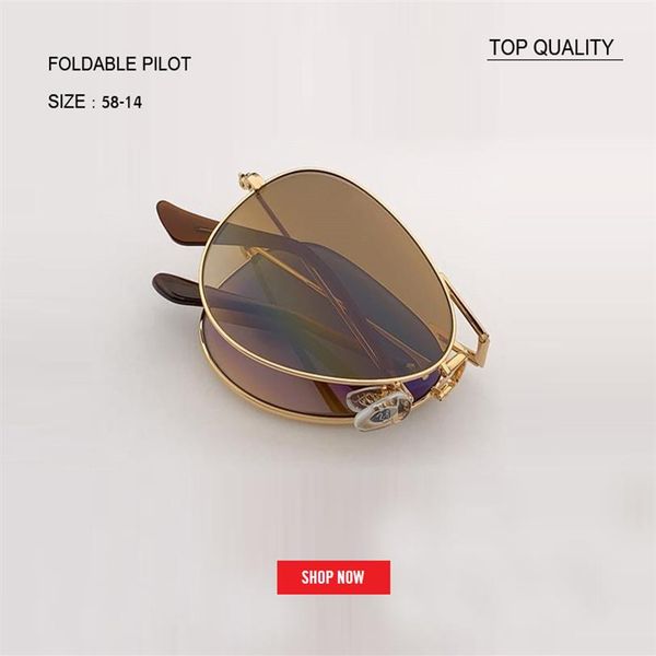 grade metal frame vintage sunglass folding sunglasses women brand designer men driving foldable gradient aviation gafas uv400 218k, White;black
grade metal frame vintage sunglass folding sunglasses women brand designer men driving foldable gradient aviation gafas uv400 218k, White;black