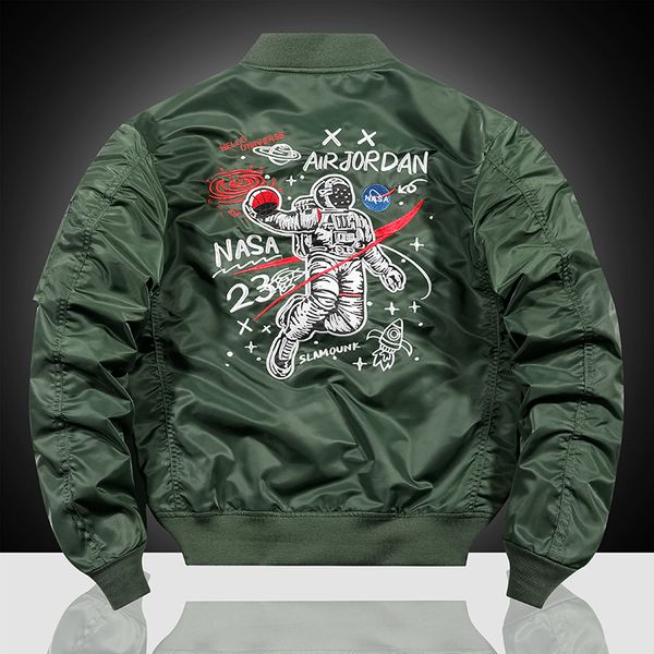 men's jackets astronaut jacket men's 2023 spring and autumn military space sports ma1 embroidered baseball uniform large pilot 230, Black;brown
men's jackets astronaut jacket men's 2023 spring and autumn military space sports ma1 embroidered baseball uniform large pilot 230, Black;brown