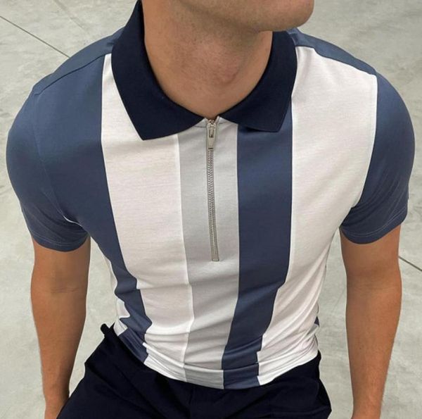 fascinating pattern men039s zipper polo shirt comfortable breathable fashionable cool daily travel work party8196100, White;black
fascinating pattern men039s zipper polo shirt comfortable breathable fashionable cool daily travel work party8196100, White;black
