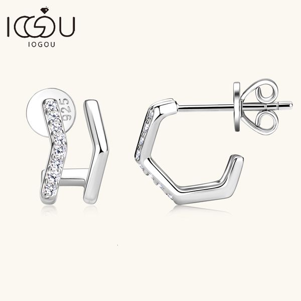 ear cuff iogou stud earrings for women 2023 trending accessories fine jewelry silver 925 geometric huggie 230822
ear cuff iogou stud earrings for women 2023 trending accessories fine jewelry silver 925 geometric huggie 230822