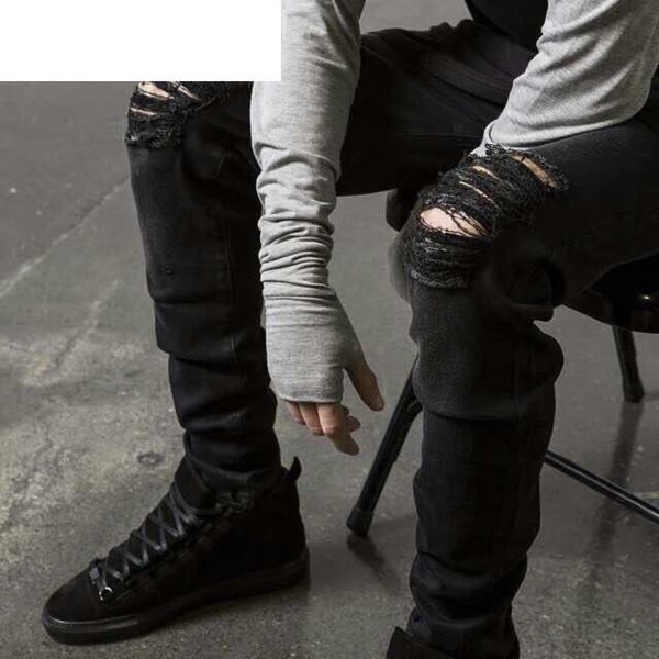 fashion mens straight slim fit biker jeans pants distressed skinny ripped destroyed denim jeans washed hiphop trousers black2900887, Blue
fashion mens straight slim fit biker jeans pants distressed skinny ripped destroyed denim jeans washed hiphop trousers black2900887, Blue
