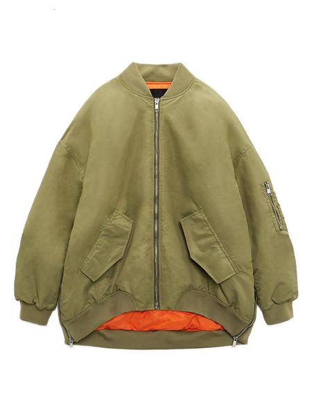 women s jackets spring autumn o neck loose bomber jacket women oblique pocket zipper coat female casual all match 230821, Black;brown
women s jackets spring autumn o neck loose bomber jacket women oblique pocket zipper coat female casual all match 230821, Black;brown