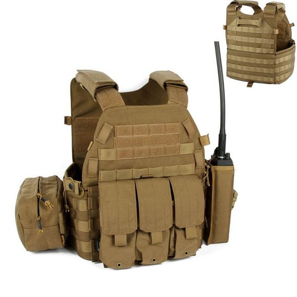 men's vests nylon pouch molle gear tactical vest body armor hunting plate airsoft accessories 6094 military combat army wargame vest 23, Black;white
men's vests nylon pouch molle gear tactical vest body armor hunting plate airsoft accessories 6094 military combat army wargame vest 23, Black;white