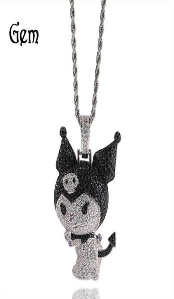 gu meng039s new zircon little devil kuromi kulomi cartoon pendant necklace personalized versatile dign necklace11942517922229, Silver
gu meng039s new zircon little devil kuromi kulomi cartoon pendant necklace personalized versatile dign necklace11942517922229, Silver