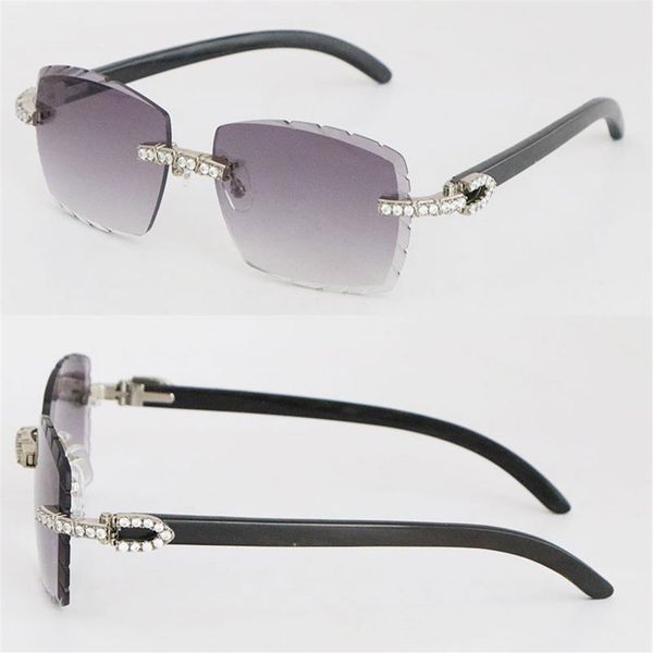 whole original black buffalo horn rimless sunglasses 2 6 carats diamond set glasses womans men famous diamond cut lens square 270u, White;black
whole original black buffalo horn rimless sunglasses 2 6 carats diamond set glasses womans men famous diamond cut lens square 270u, White;black