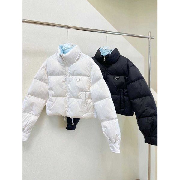 designer hoodie down jacket women's quilted jacket autumn/winter new triangle sign stand up neck breadman coat down cotton coat fashion, Black
designer hoodie down jacket women's quilted jacket autumn/winter new triangle sign stand up neck breadman coat down cotton coat fashion, Black