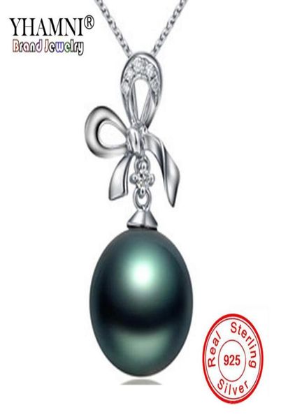 yhamni real natural freshwater black pearl pendant necklace 925 sterling silver butterfl necklace wedding jewelry for women ng068643566
yhamni real natural freshwater black pearl pendant necklace 925 sterling silver butterfl necklace wedding jewelry for women ng068643566