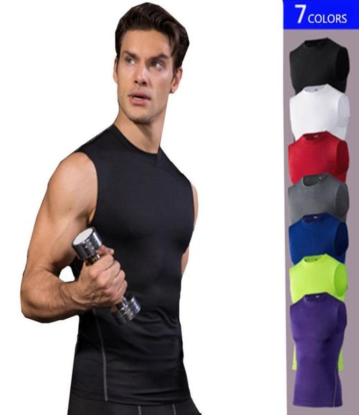 brand basketball vests men compression sleeveless t shirt solid color athletic exercise fitness gym clothing man running vest9943245, White;black
brand basketball vests men compression sleeveless t shirt solid color athletic exercise fitness gym clothing man running vest9943245, White;black