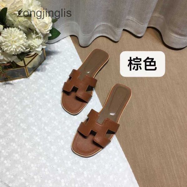 designer women's slipper shoes herr summer versatile bear oran slippers sandal color matching leatherr one line for tourism wear flat b
designer women's slipper shoes herr summer versatile bear oran slippers sandal color matching leatherr one line for tourism wear flat b