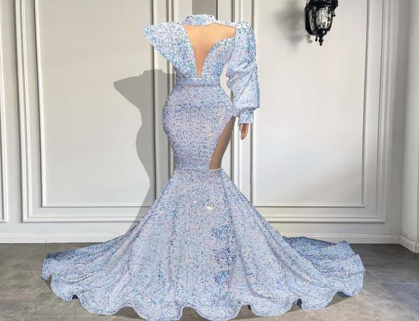 stunning long sleeve high neck mermaid style white sparkly velvet sequin african black girls prom dresses 2022 03308602390
stunning long sleeve high neck mermaid style white sparkly velvet sequin african black girls prom dresses 2022 03308602390