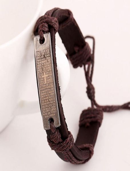fashion simple black brown leather rope alloy handmade charm bracelets retro jewelry party decor for women men4954412, Golden;silver
fashion simple black brown leather rope alloy handmade charm bracelets retro jewelry party decor for women men4954412, Golden;silver