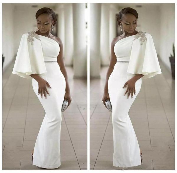2018 aso ebi white prom dresses one shoulder appliques beads mermaid evening gowns long satin formal black girls party dress5292512
2018 aso ebi white prom dresses one shoulder appliques beads mermaid evening gowns long satin formal black girls party dress5292512