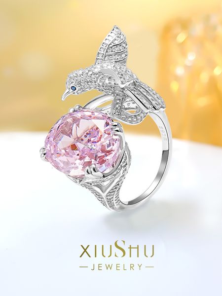 wedding rings luxury niche design hummingbird pink diamond silver open ring high carbon versatile fashion personality for women 230822, Slivery;golden
wedding rings luxury niche design hummingbird pink diamond silver open ring high carbon versatile fashion personality for women 230822, Slivery;golden