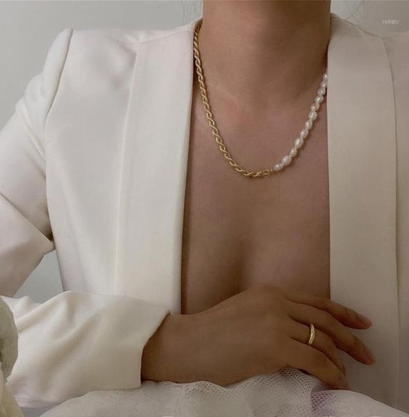 chains 2021 korean retro chain natural pearl necklace female cold wind european and american baroque12183344, Silver
chains 2021 korean retro chain natural pearl necklace female cold wind european and american baroque12183344, Silver